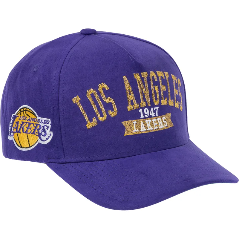 bone-curvo-violeta-snapback-shady-suede-pro-da-los-angeles-lakers-nba-da-mitchell-ness