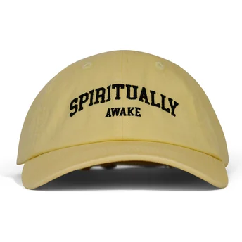 Boné curvo amarelo ajustável Spiritually Awake da Pica Pica