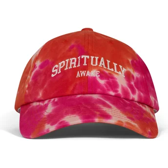 Boné curvo rosa ajustável Spiritually Awaken Batik da Pica Pica