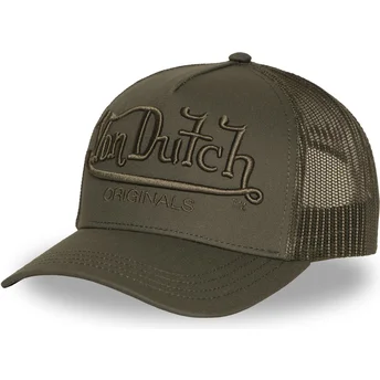 Boné trucker verde EMB04 da Von Dutch