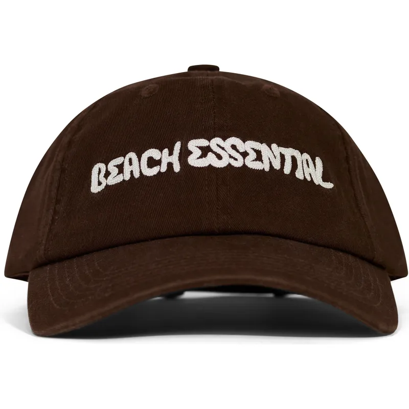 bone-curvo-castanho-ajustavel-beach-essential-da-pica-pica