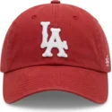 bone-curvo-vermelho-ajustavel-archive-da-los-angeles-dodgers-mlb-da-american-needle