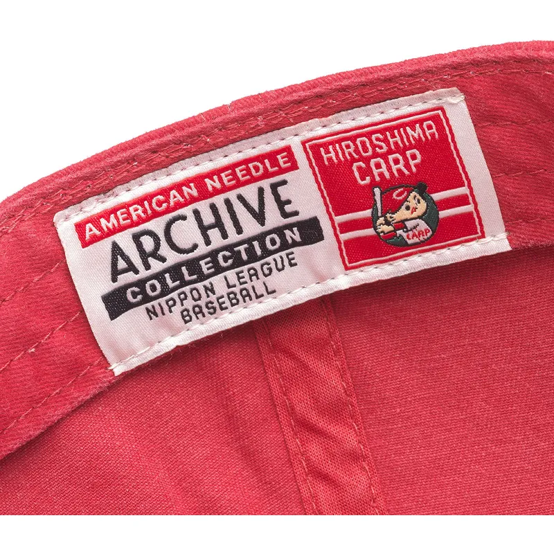 bone-curvo-vermelho-ajustavel-archive-da-hiroshima-toyo-carp-da-american-needle