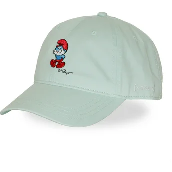 Boné curvo verde ajustável Papai Smurf SMU2 PAPB Os Smurfs da Capslab
