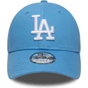 bone-curvo-azul-claro-ajustavel-para-crianca-9forty-essential-da-los-angeles-dodgers-mlb-da-new-era