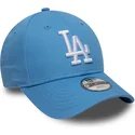 bone-curvo-azul-claro-ajustavel-para-crianca-9forty-essential-da-los-angeles-dodgers-mlb-da-new-era