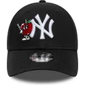 bone-curvo-preto-ajustavel-para-crianca-9forty-icon-da-new-york-yankees-mlb-da-new-era