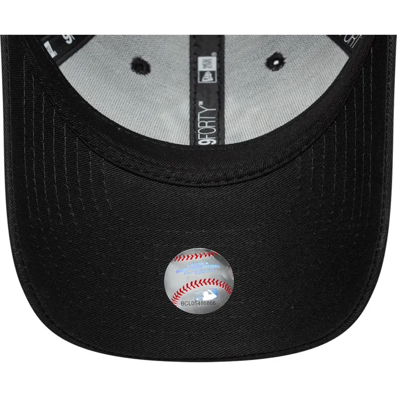 bone-curvo-preto-ajustavel-para-crianca-9forty-icon-da-new-york-yankees-mlb-da-new-era