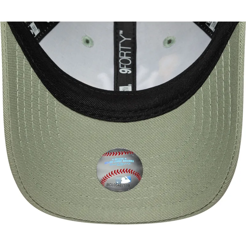 bone-curvo-verde-ajustavel-para-crianca-9forty-summer-icon-da-new-york-yankees-mlb-da-new-era