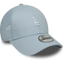 bone-trucker-azul-ajustavel-para-crianca-9forty-homefield-da-los-angeles-dodgers-mlb-da-new-era