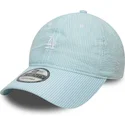 bone-curvo-azul-ajustavel-9twenty-seersucker-da-los-angeles-dodgers-mlb-da-new-era