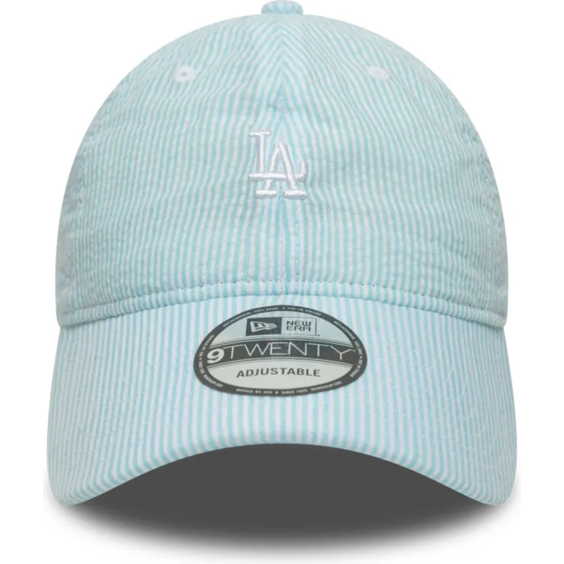 bone-curvo-azul-ajustavel-9twenty-seersucker-da-los-angeles-dodgers-mlb-da-new-era bone-curvo-azul-ajustavel-9twenty-seersucker-da-los-angeles-dodgers-mlb-da-new-era