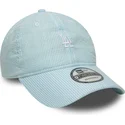bone-curvo-azul-ajustavel-9twenty-seersucker-da-los-angeles-dodgers-mlb-da-new-era