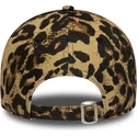 bone-curvo-leopardo-ajustavel-com-logo-preto-para-mulheres-9twenty-leaopard-da-new-york-yankees-mlb-da-new-era