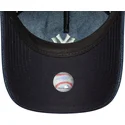 bone-curvo-azul-marinho-ajustavel-para-mulheres-9twenty-a-frame-denim-da-new-york-yankees-mlb-da-new-era