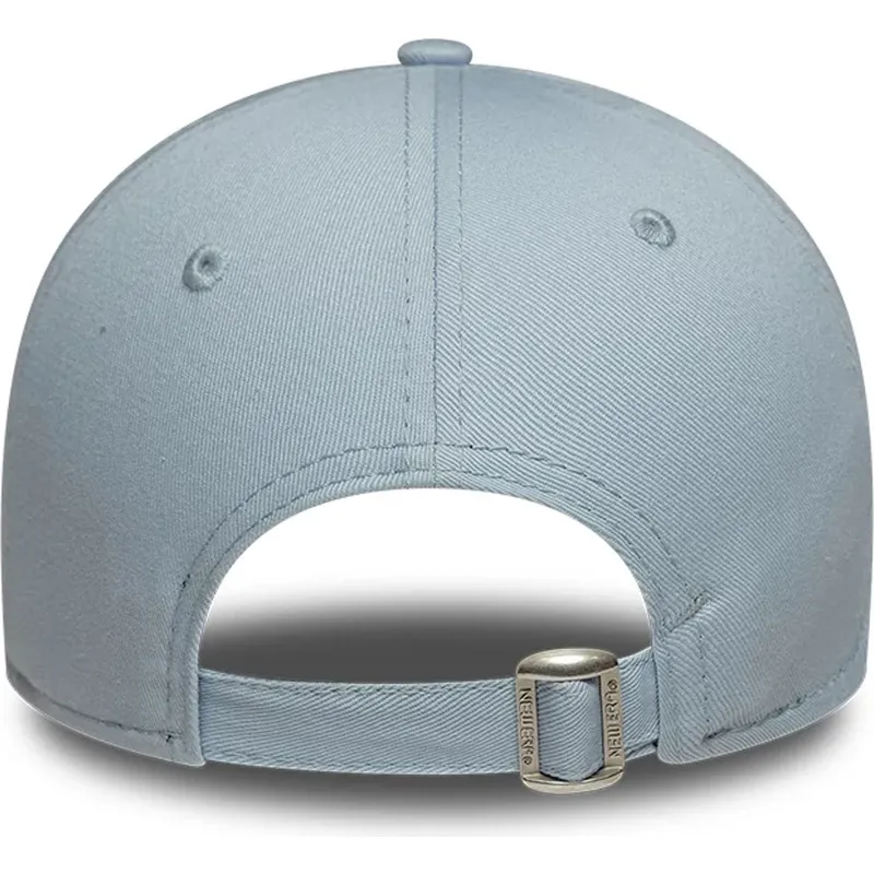 bone-curvo-azul-ajustavel-para-mulheres-9forty-floral-icon-da-los-angeles-dodgers-mlb-da-new-era