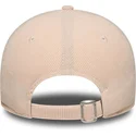 bone-curvo-rosa-ajustavel-com-logo-rosa-para-mulheres-9forty-mini-cord-da-los-angeles-dodgers-mlb-da-new-era