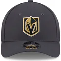 bone-curvo-cinza-snapback-9forty-m-crown-da-vegas-golden-knights-nhl-da-new-era