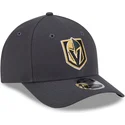 bone-curvo-cinza-snapback-9forty-m-crown-da-vegas-golden-knights-nhl-da-new-era