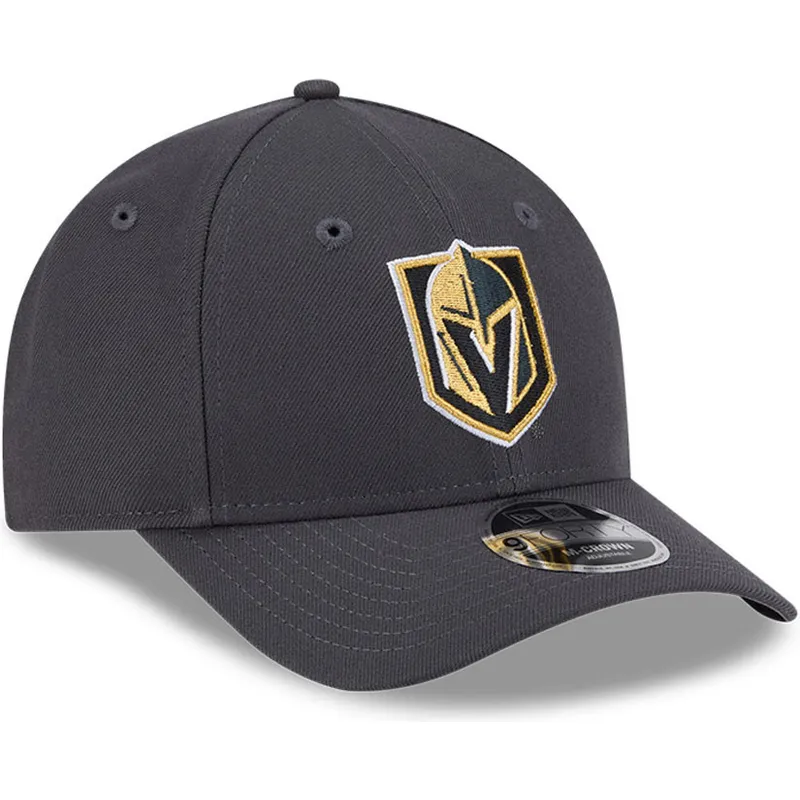 bone-curvo-cinza-snapback-9forty-m-crown-da-vegas-golden-knights-nhl-da-new-era