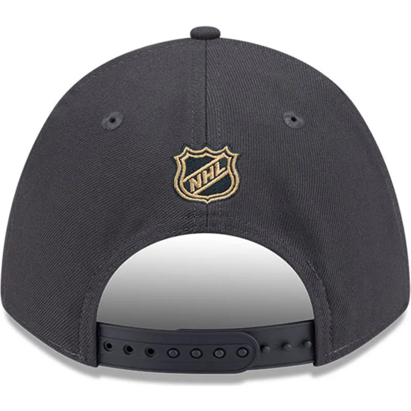 bone-curvo-cinza-snapback-9forty-m-crown-da-vegas-golden-knights-nhl-da-new-era