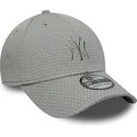 bone-curvo-cinza-justo-39thirty-stretch-mesh-da-new-york-yankees-mlb-da-new-era