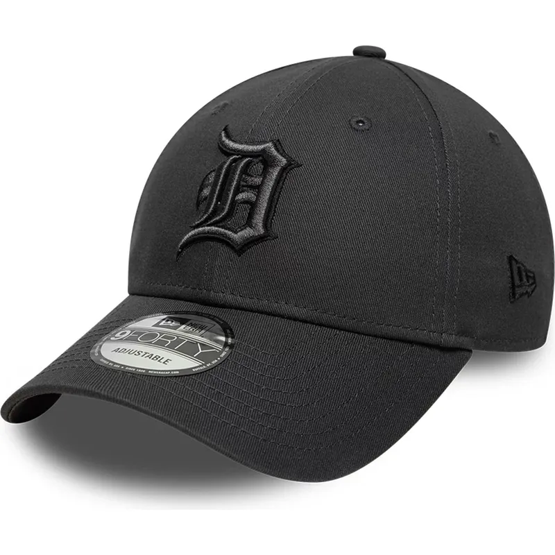bone-curvo-preto-ajustavel-com-logo-preto-9forty-team-outline-da-detroit-tigers-mlb-da-new-era