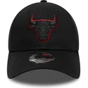 bone-curvo-preto-ajustavel-com-logo-preto-9forty-team-outline-da-chicago-bulls-nba-da-new-era