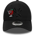 bone-curvo-preto-ajustavel-com-logo-preto-9forty-tonal-icon-da-new-york-yankees-mlb-da-new-era