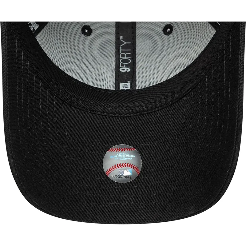 bone-curvo-preto-ajustavel-com-logo-preto-9forty-tonal-icon-da-new-york-yankees-mlb-da-new-era