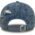 bone-curvo-azul-ajustavel-9forty-acid-wash-denim-da-los-angeles-dodgers-mlb-da-new-era