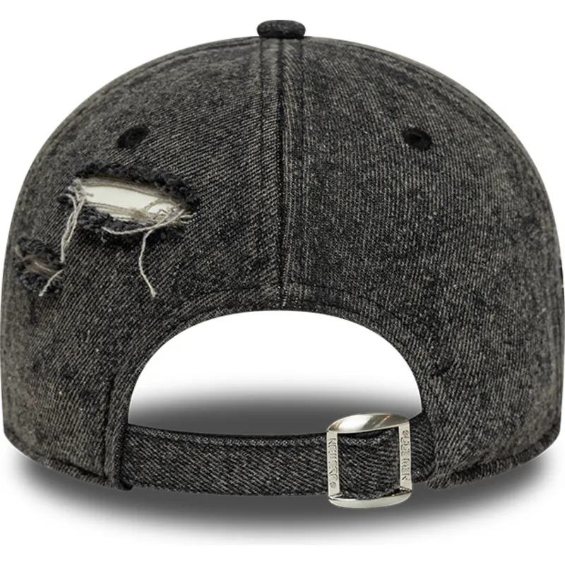 bone-curvo-preto-ajustavel-9forty-acid-wash-denim-da-new-york-yankees-mlb-da-new-era