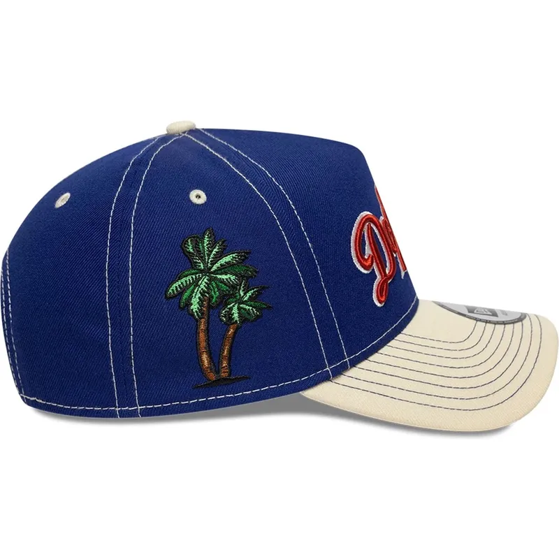 bone-curvo-azul-e-bege-snapback-e-frame-city-icon-da-los-angeles-dodgers-mlb-da-new-era