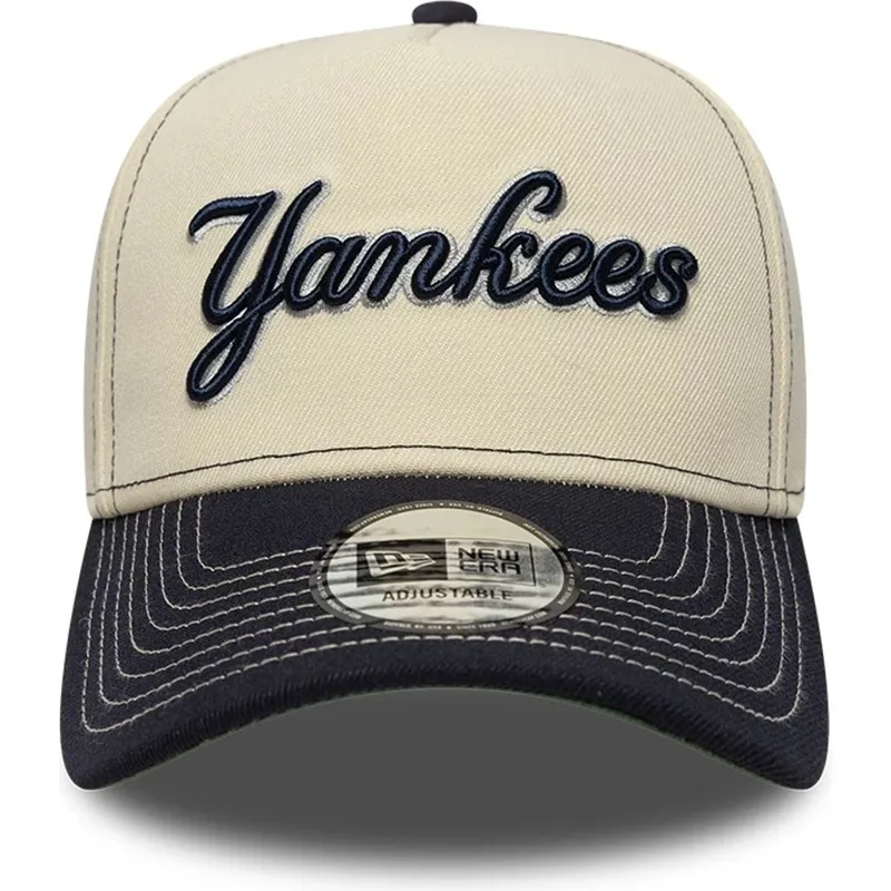 bone-curvo-bege-e-azul-marinho-snapback-e-frame-city-icon-da-new-york-yankees-mlb-da-new-era