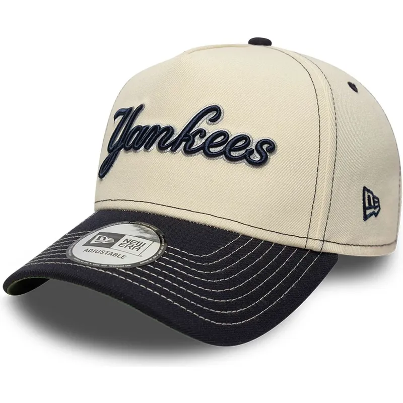 bone-curvo-bege-e-azul-marinho-snapback-e-frame-city-icon-da-new-york-yankees-mlb-da-new-era
