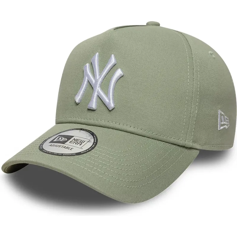 bone-curvo-verde-snapback-e-frame-league-essential-da-new-york-yankees-mlb-da-new-era