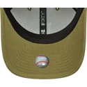 bone-curvo-verde-snapback-9forty-m-crown-linen-da-los-angeles-dodgers-mlb-da-new-era