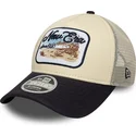 bone-trucker-bege-e-azul-marinho-9forty-m-crown-a-frame-da-new-era