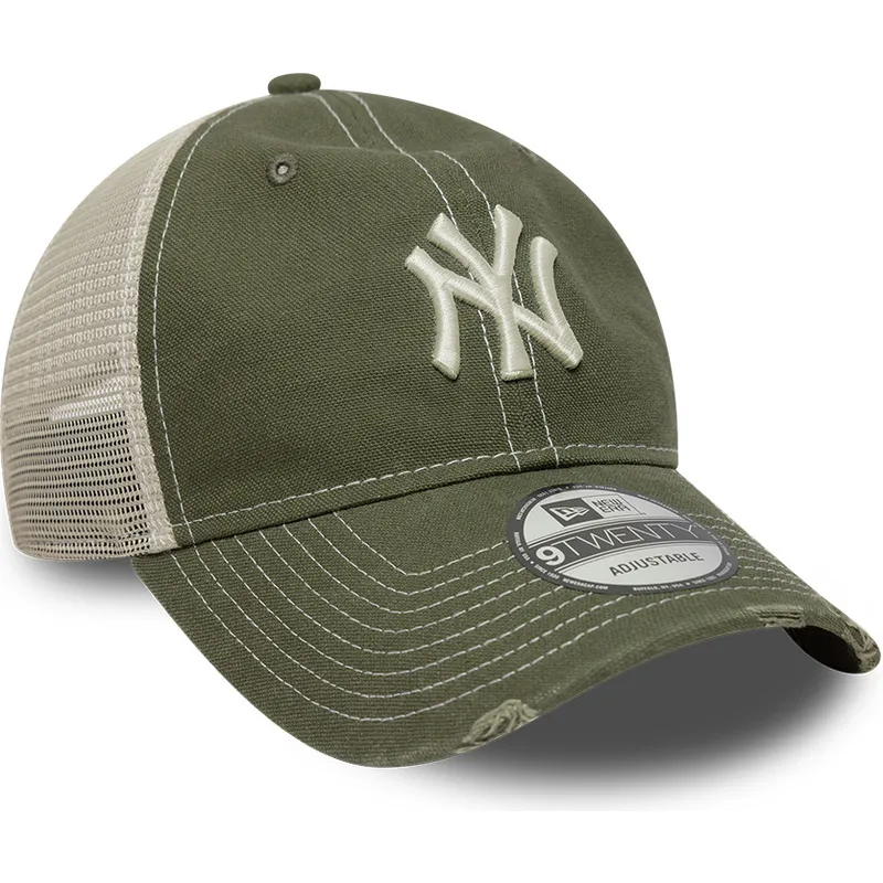 bone-trucker-verde-ajustavel-9twenty-cotton-canv-da-new-york-yankees-mlb-da-new-era