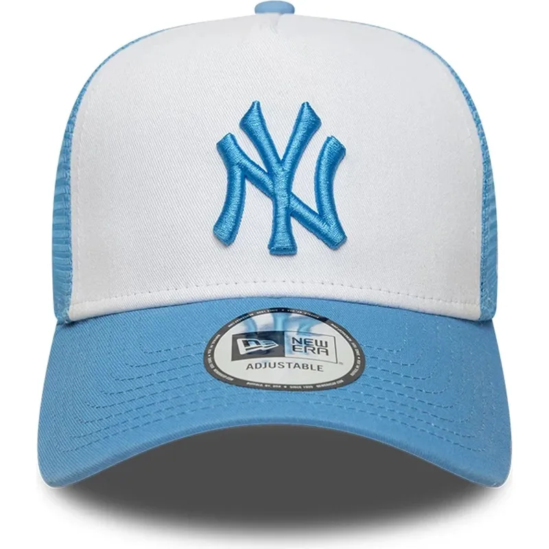 bone-trucker-azul-e-branco-com-logo-azul-a-frame-league-essential-da-new-york-yankees-mlb-da-new-era