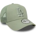 bone-trucker-verde-com-logo-verde-a-frame-outline-da-los-angeles-dodgers-mlb-da-new-era