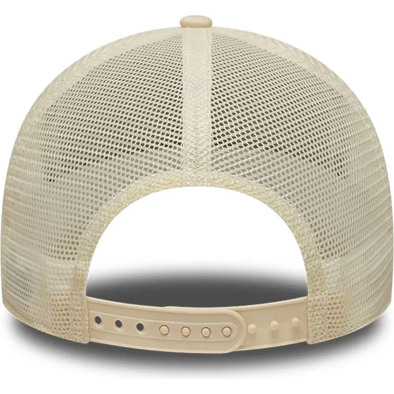 bone-trucker-bege-com-logo-bege-a-frame-outline-da-new-york-yankees-mlb-da-new-era