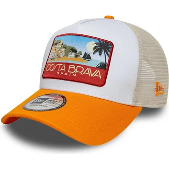 Boné trucker multicolor A Frame Location Patch da Costa Brava da New Era