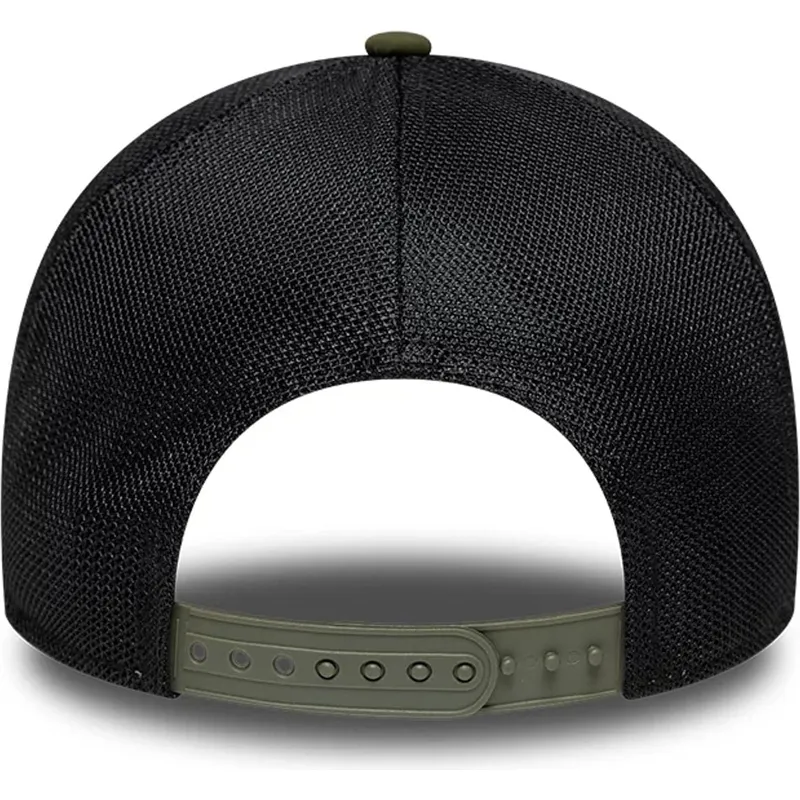 bone-trucker-verde-com-logo-preto-a-frame-sport-da-los-angeles-dodgers-mlb-da-new-era