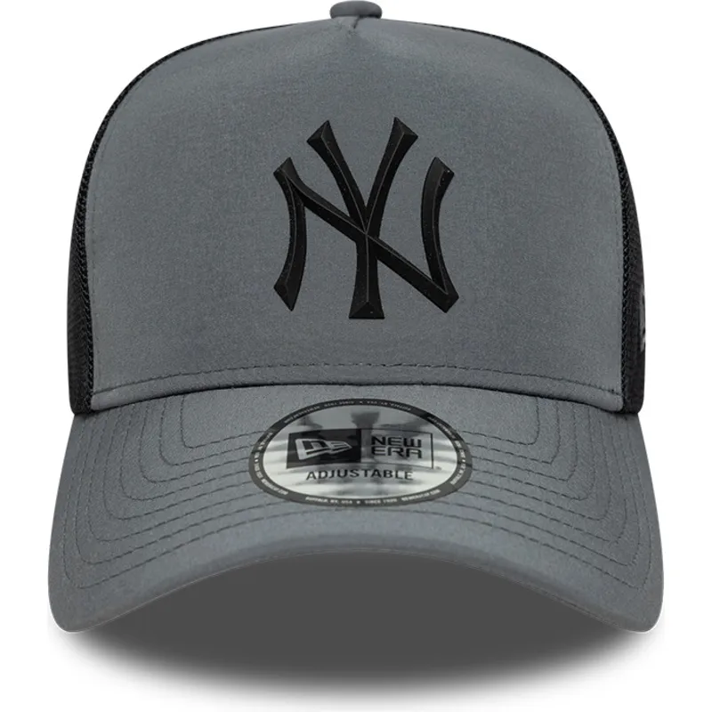 bone-trucker-cinza-com-logo-preto-a-frame-sport-da-new-york-yankees-mlb-da-new-era