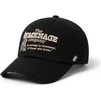 Boné curvo preto ajustável Statue Just Kids The 90s da Homenage