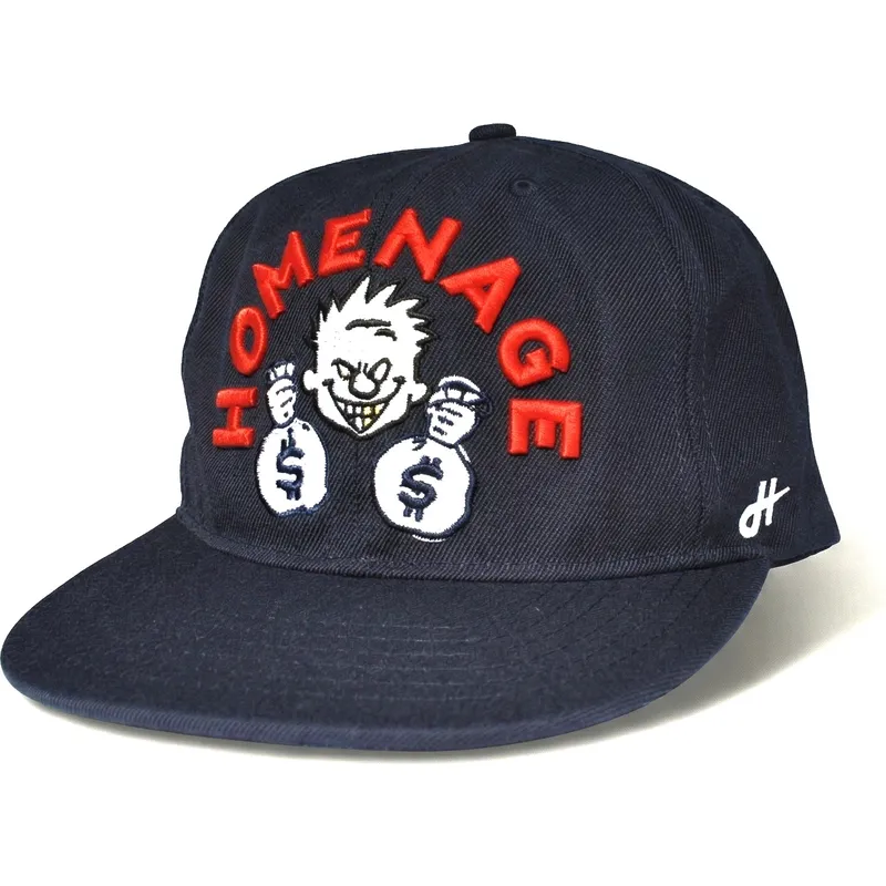 bone-plano-azul-marinho-snapback-money-music-shapes-identity-the-snap-da-homenage