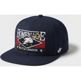 Boné plano azul marinho snapback Game Sport The Snap da Homenage