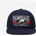 bone-plano-azul-marinho-snapback-game-sport-the-snap-da-homenage