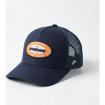 Boné trucker azul marinho Union Workwear The Trucker da Homenage